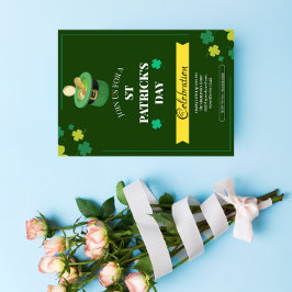 "Kleeblatts & Shenanigans: Ein St. Patrick's Day Einladung