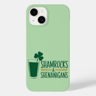 Kleeblatts & Shenanigans: St. Patrick's Day Design Case-Mate iPhone 14 Hülle