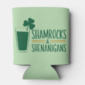 Kleeblatts & Shenanigans: St. Patrick's Day Design Dosenkühler (Rückseite)