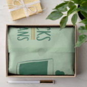 Kleeblatts & Shenanigans: St. Patrick's Day Design Seidenpapier (Geschenk)