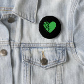 Kleeblatts St. Patricks Day Button (Beispiel)
