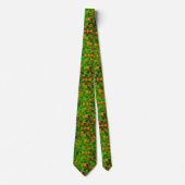 Kleeblatts St Patricks Day Celebration Neck Tie Krawatte (Vorderseite)