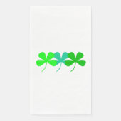 Kleeblatts St Patricks Day Green 4Cleo Serviette (Vorderseite)