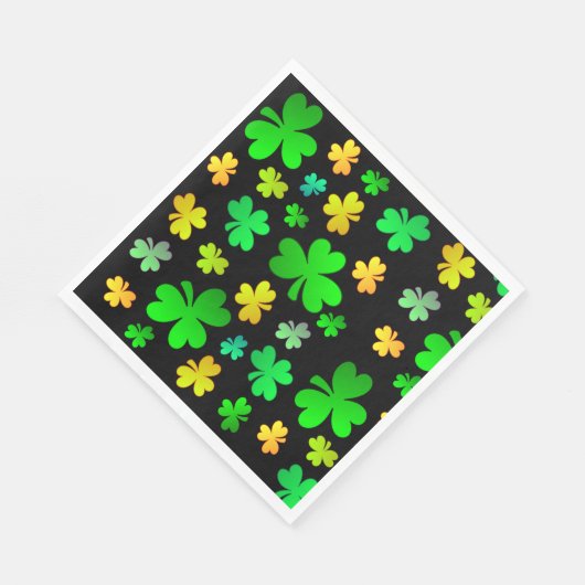 Kleeblatts St. Patrick's Day Paper Napkins Serviette (Ecke)