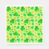 Kleeblatts St. Patrick's Day Paper Napkins Serviette (Vorderseite)