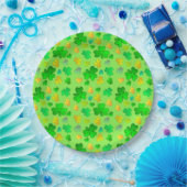 Kleeblatts St. Patrick's Day Paper Plate Pappteller (Party)