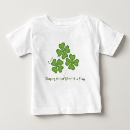 Kleeblatts St. Patrick's Day Toddler T - Shirt (Vorderseite)