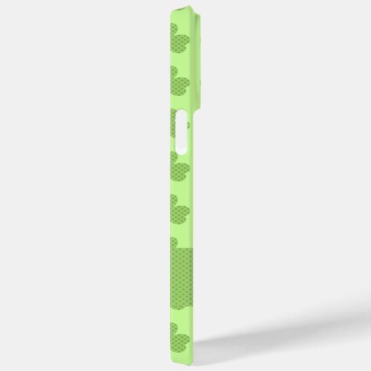 Kleeblatts St. Patricks Monogram Case-Mate iPhone Hülle (Rückseite / Rechts)