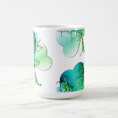 Kleeblatts zum "Happy St. Patrick's Day" Kaffeetasse (Mittel)