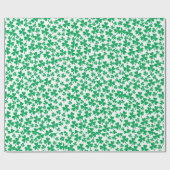 Kleeblatts zum St. Patricks Day Geschenkpapier (Flach)