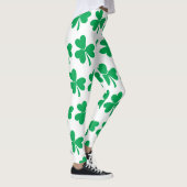 Kleeblatts zum St. Patricks Day Leggings (Rechts)