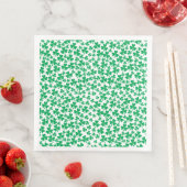 Kleeblatts zum St. Patricks Day Serviette (Beispiel)