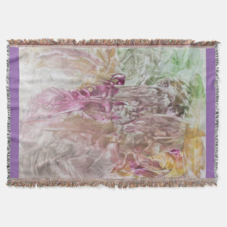 Kleed met abstracte kunst decke