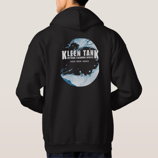Kleen Tank Kapuzenpullover Front / Rückseite Logo (Rückseite)