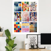 Klees Bilder Poster (Heimbüro)