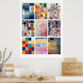 Klees Bilder Poster (Küche)