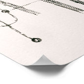 Klees Knochen Poster (Ecke)