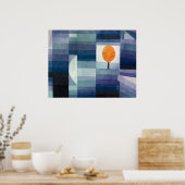 Klees Vorbote des Herbstes Poster (Küche)