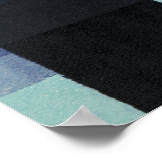 Klees Vorbote des Herbstes Poster (Ecke)