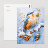 Kleiber im impressionistischen Stil Gemälde Postkarte (Vorne/Hinten)