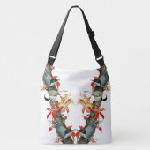 Kleiber-Vogel-wild lebende Tiere verlassen Tieren Tragetaschen Mit Langen Trägern (Vorderseite)