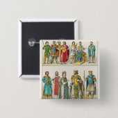 Kleid am byzantinischen Gericht Button (Vorne & Hinten)