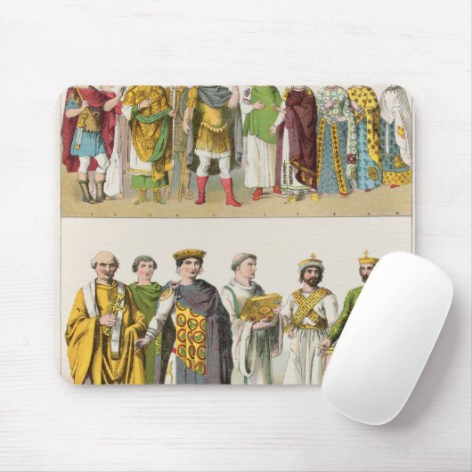 Kleid am byzantinischen Gericht Mousepad (Mit Mouse)
