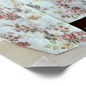 Kleid der Ehefrau Carl Linnaeus Poster (Ecke)