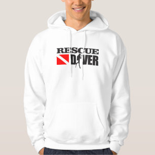 Kleid des Rettungs-Taucher-2 Hoodie