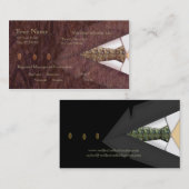 Kleid für Erfolg III Visitenkarte (Vorne/Hinten)