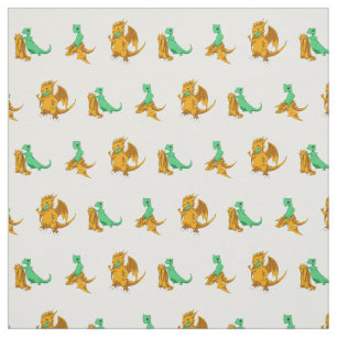 "Kleid für Erfolg" von Eidechse zu Drachen Stoff