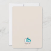 Kleid für Wetter-Einladung Einladung (Rückseite)