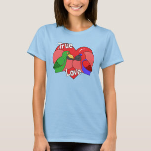 Kleid Lovebirds-Solomon Island Eclectus T-Shirt