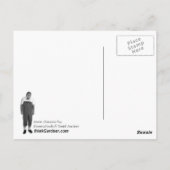 Kleid wie ein Hausschüler Postkarte (Rückseite)