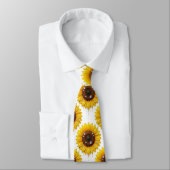 Kleide Dich Casual | Sonnenblumen und Diamanten Krawatte (Gebunden)