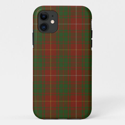 Kleiden Bruce-Clan 1848 Tartan für iPhone Case-Mate iPhone Hülle (Rückseite)