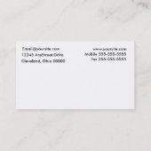 Kleiden Sie oben Visitenkarte TBA 4-5-09 (Rückseite)