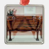 Kleiden-Tabelle Silbernes Ornament (Vorne)