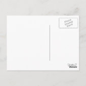 Kleider an einer Szene Postkarte (Rückseite)