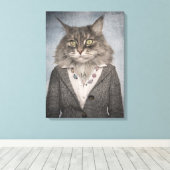 Kleider Leinwanddruck (Insitu (Holzboden))