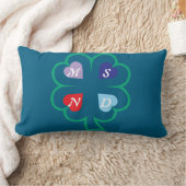 Kleider mit Herzen Lendenkissen (Decke)