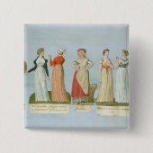 Kleider und Kostüme in der Mode Button (Vorderseite)