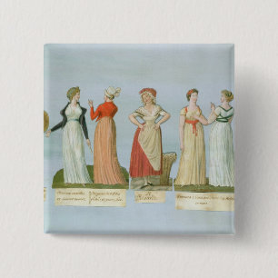 Kleider und Kostüme in der Mode Button