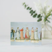 Kleider und Kostüme in der Vogue Postkarte (Stehend Vorderseite)