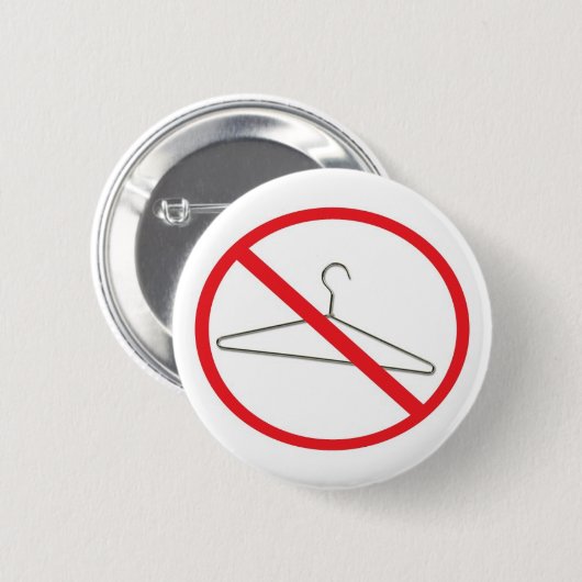 Kleiderbügel Button (Vorne & Hinten)