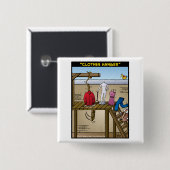 "Kleiderbügel " Button (Vorne & Hinten)