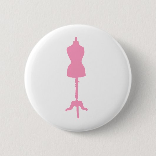 Kleiderbüste Silhouette II - Pink Button (Vorderseite)