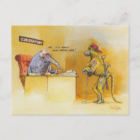 Kleidercode Postkarte (Vorderseite)