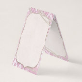 Kleiderform-Mannequin-magische Schlüsselmaske Visitenkarten (Rückseite)