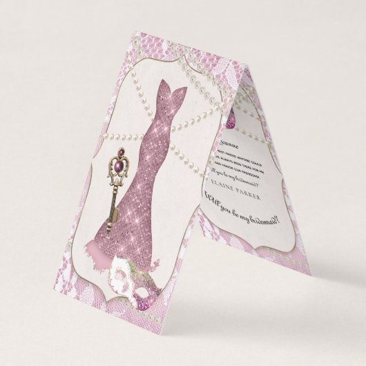 Kleiderform-Mannequin-magische Schlüsselmaske Visitenkarten (Vorderseite)